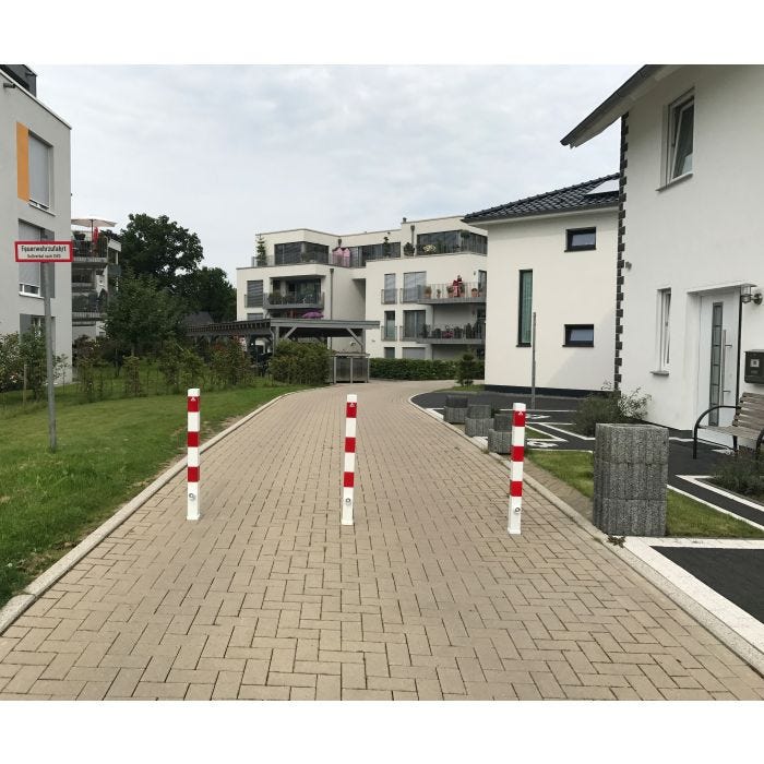 Foto von Schake Absperrpfosten, herausneh 1 Öse m. Dreikant