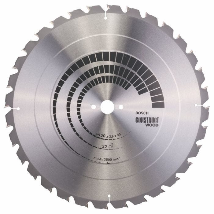 Foto von Bosch HM-Baukreissägeblatt 450x3,8x30 mm Z32