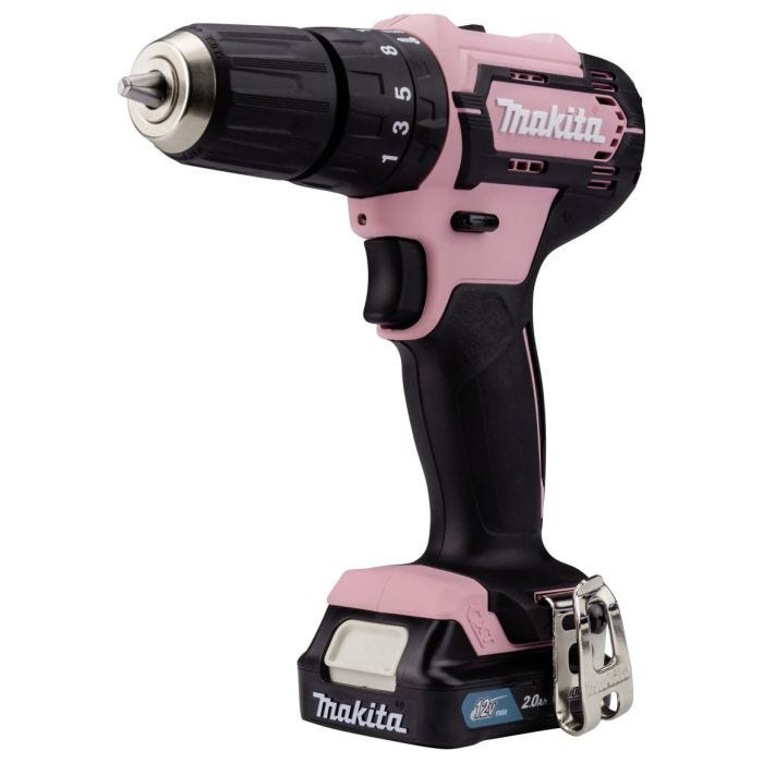 Bild von Makita Akku-Schlagbohrschrauber pink HP333SDAP