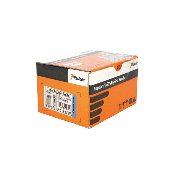 Bild von Paslode Impulse Packs Stifnägel 1,6 x 63 mm galvanisiert + Gas