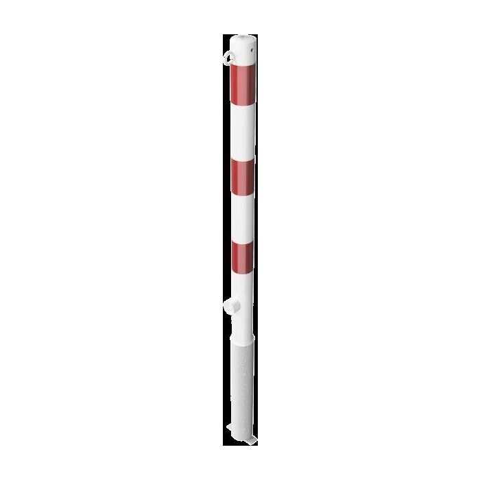 Bild von Schake Absperrpfosten Stahlrohr Ø 60 x 2,5 mm herausnehmbar mit Dreikantverschluss