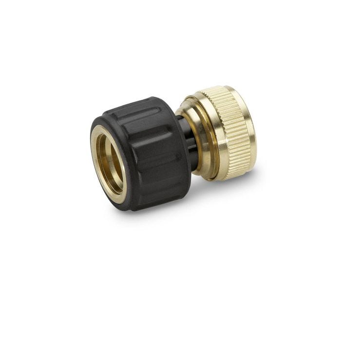 Bild von Kärcher Messing Schlauchkupplung 3/4" mit Aqua Stop