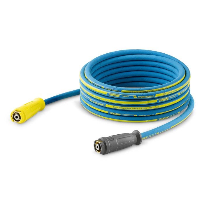 Bild von Kärcher HD-Schlauch Lebensmittel Longlife, 10 m, DN 8, 400 bar, 2 x EASY!Lock