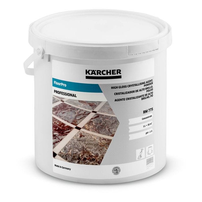 Foto von Kärcher FloorPro Hochglanz-Kristallisationsmittel, Pulver RM 775