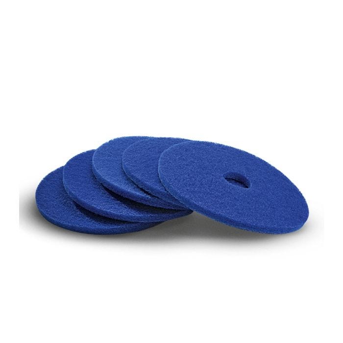 Bild von Kärcher Pad, weich, blau, 432 mm, 5 x