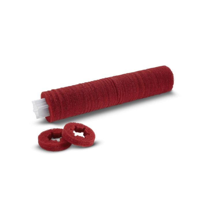 Bild von Kärcher Walzenpad auf Hülse, mittel, rot, 450 mm