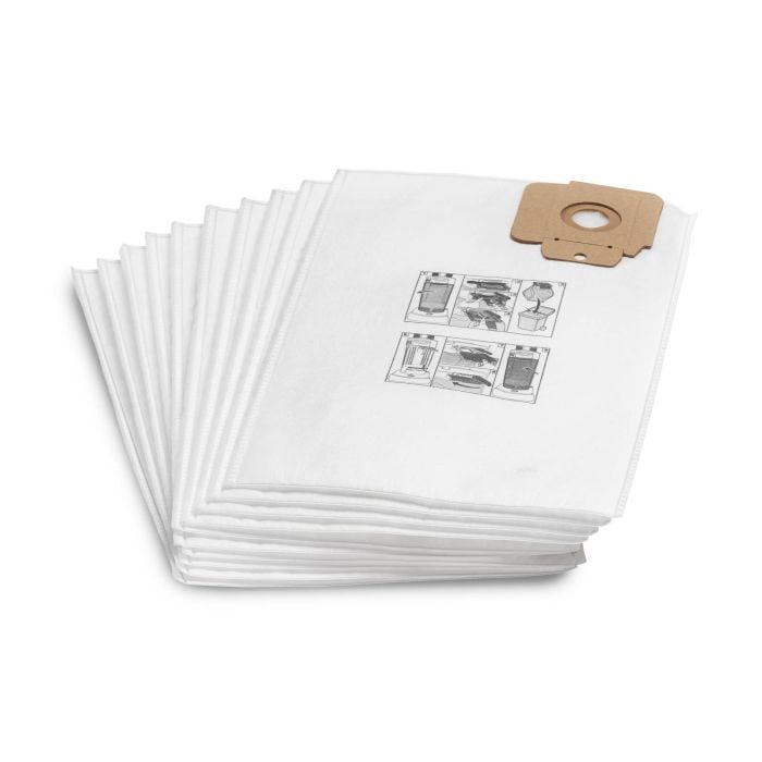 Foto von Kärcher Vliesfiltertüten, 10 x , CV 30, CV 38, CV 48