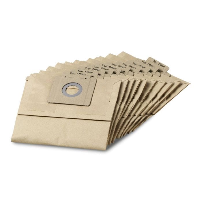 Bild von Kärcher Papierfiltertüten, 10 x , T 12/1