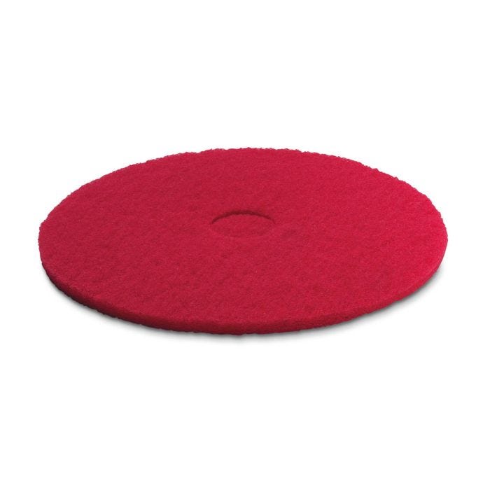 Foto von Kärcher Pad, mittelweich, rot, 170 mm, 1 x