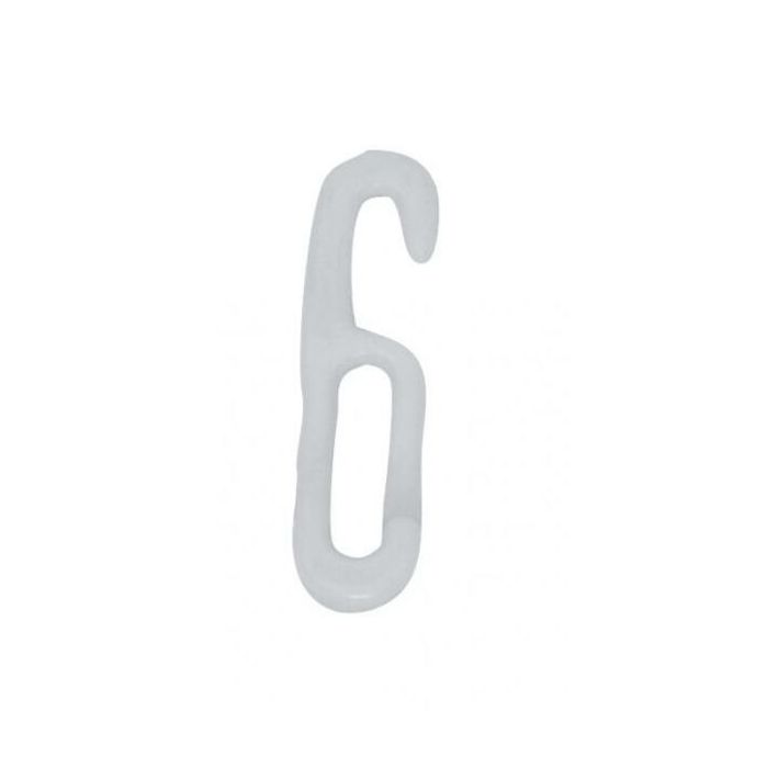 Bild von Schake Hakenglied Kunststoff 6 mm Weiß