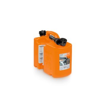 Stihl Kombikanister Profi Transparent, für 5L Kraftstoff und 3L Sägekettenöl, kindersichere