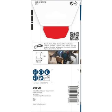 Bosch PRO AIZ 32 BSPIB Blatt für Multifunktionswerkzeuge, 32 x 50 mm