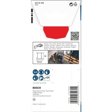 Bosch PRO AIZ 32 AIB Blatt für Multifunktionswerkzeuge, 32 x 50 mm