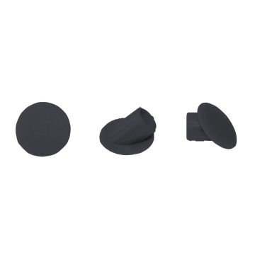 Lamello Clamex Abdeckkappe 45°, 100 Stück, RAL 9011 graphitschwarz