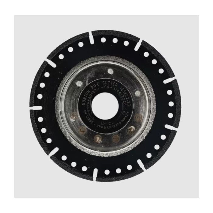Bild von Norton Clipper Diamantscheibe NORTON PIPE CUTTER 125 x 22,23