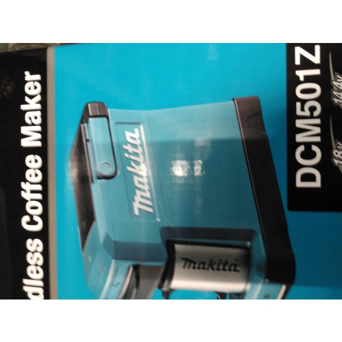 Bild von Makita Akku-Kaffeemaschine DCM501Z für 18 Volt Akkus, ohne Akkus, ohne Ladegerät