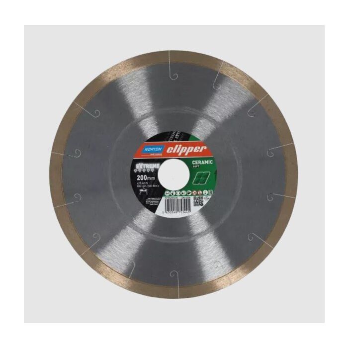 Foto von Norton Clipper Diamantscheibe Extreme Ceramic Soft Ø400 x 25,4