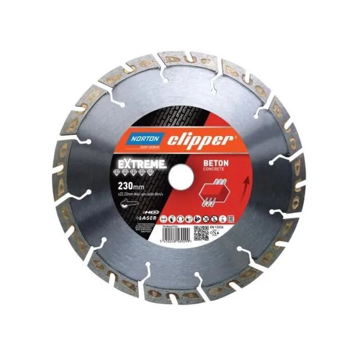 Bild von Norton Clipper Diamantscheibe Extreme Beton -450 Ø mm Bild von Norton Clipper Diamantscheibe Extreme Beton -450 Ø mm