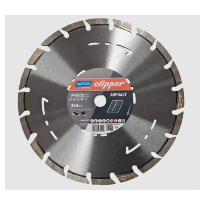 Bild von Norton Clipper Diamantscheibe Pro Asphalt II Ø 350x20 Bild von Norton Clipper Diamantscheibe Pro Asphalt II Ø 350x20
