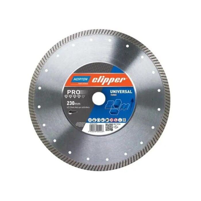 Foto von Norton Clipper Diamantscheibe Pro Universal Turbo - 125 Ø mm