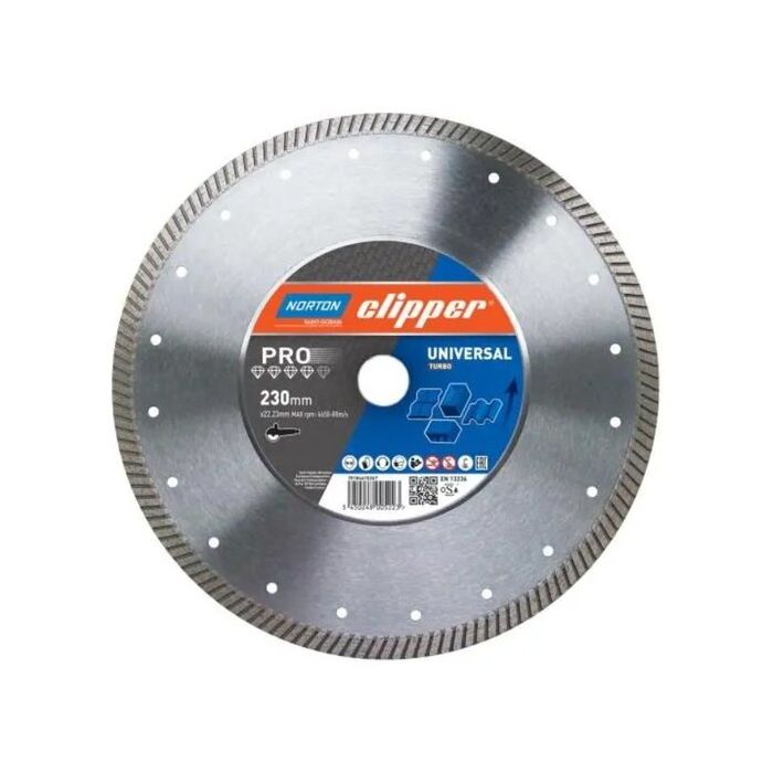 Foto von Norton Clipper Diamantscheibe Pro Universal Turbo - 180 Ø mm