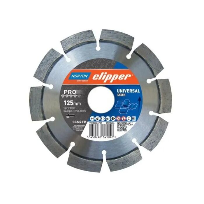 Bild von Norton Clipper Diamantscheibe Pro Universal Laser - 400 Ø mm