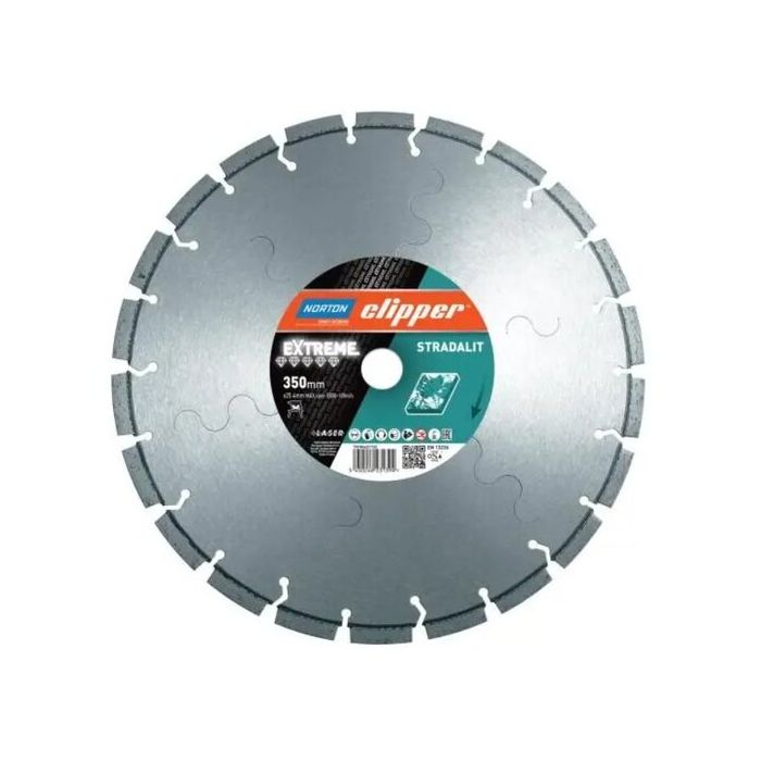 Foto von Norton Clipper Diamantscheibe Extreme Stradalit- 350 Ø mm