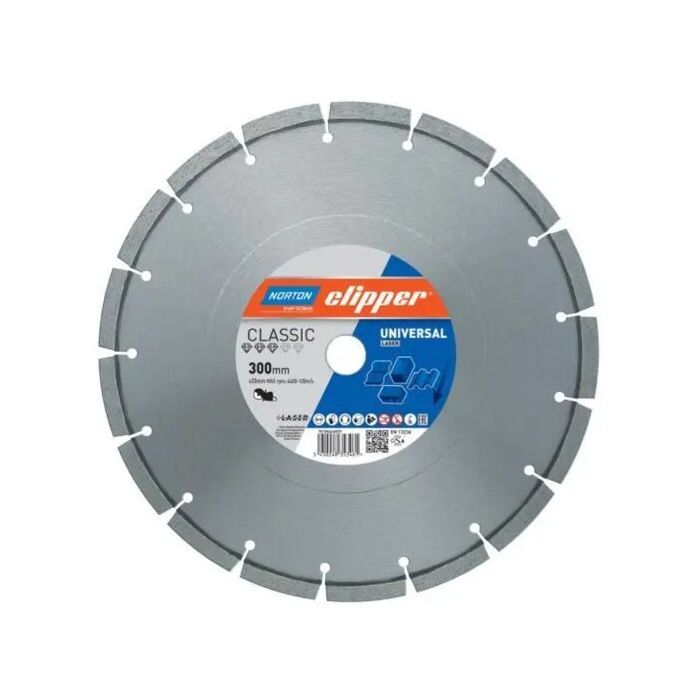 Bild von Norton Clipper Diamantscheibe Classic Universal Laser - 125 Ø mm