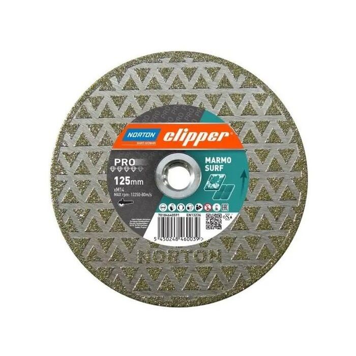 Foto von Norton Clipper Diamantscheibe Pro Marmo Surf 230 mm