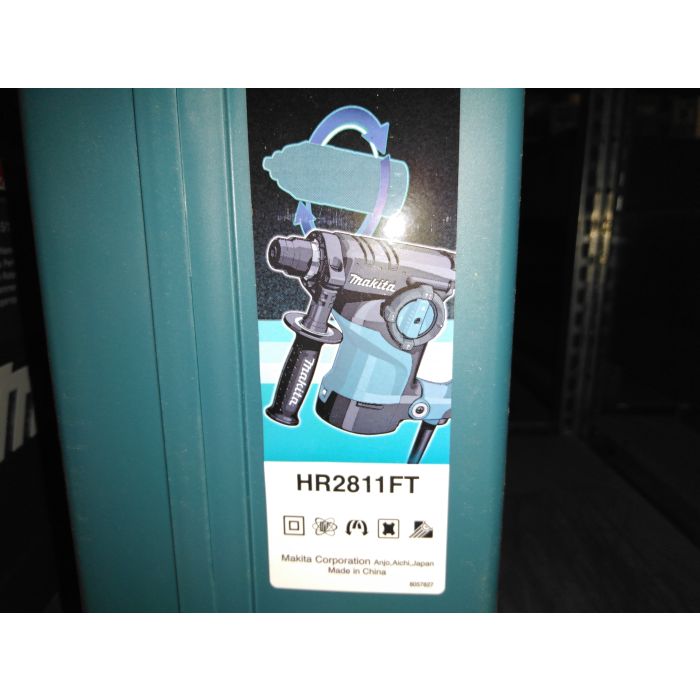 Foto von Makita Bohrhammer HR2811 FT 800 Watt, 4-28 mm in Beton, 2,9 J Foto von Makita Bohrhammer HR2811 FT 800 Watt, 4-28 mm in Beton, 2,9 J