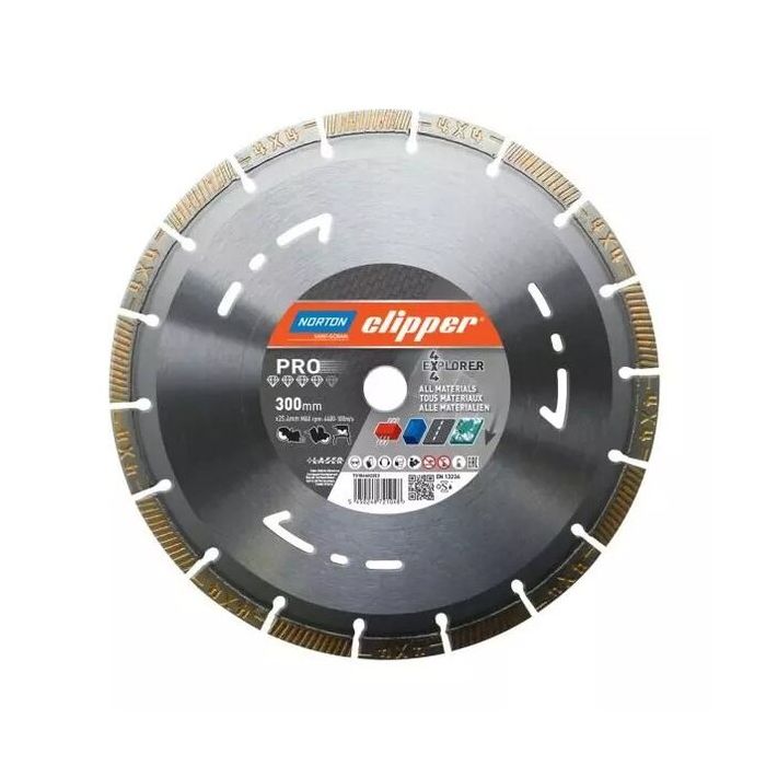 Foto von Norton Clipper Diamantscheibe Pro 4x4 Explorer- 450 Ø mm
