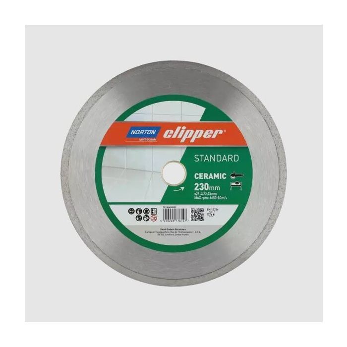 Foto von Norton Clipper Diamantscheibe Standard Ceramic Ø125 mm Foto von Norton Clipper Diamantscheibe Standard Ceramic Ø125 mm