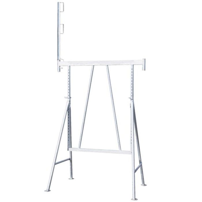 Foto von Müba Universal-Gerüstbock inkl. Geländerpfosten Breite:1,50m, Höhe:1,70-3,00 m Foto von Müba Universal-Gerüstbock inkl. Geländerpfosten Breite:1,50m, Höhe:1,70-3,00 m