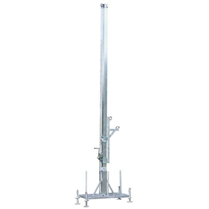 Foto von Müba Standmast für Kabelbrücke, kpl. mit Sicherheitsbremskurbel Foto von Müba Standmast für Kabelbrücke, kpl. mit Sicherheitsbremskurbel