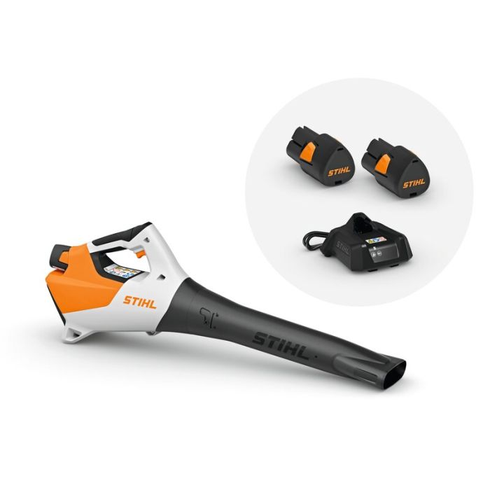 Bild von Stihl Akku-Blasgerät BGA 30 Set Blaskraft ca. 5 N, Luftstrom 430 m³/h