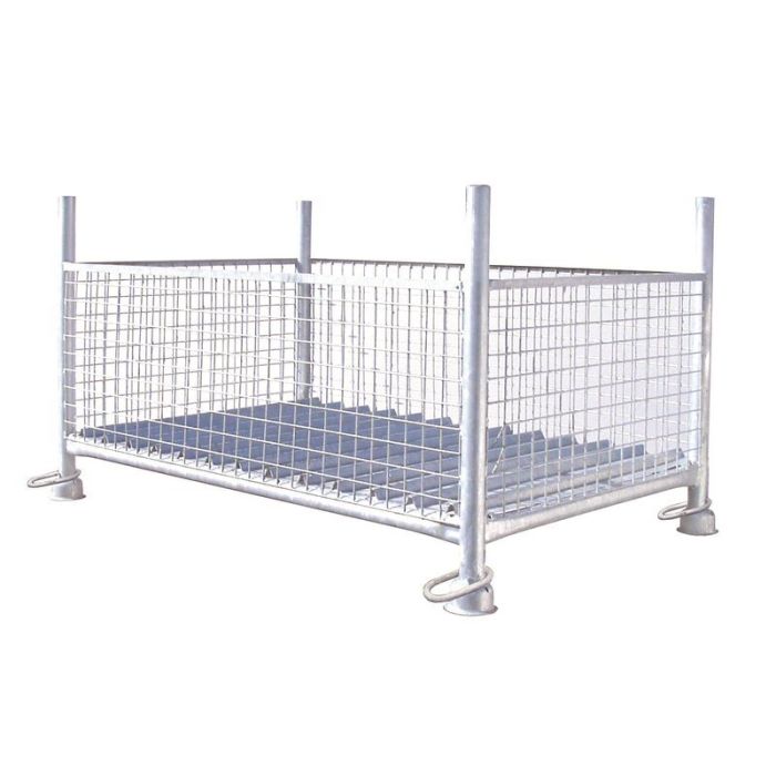 Foto von Müba Gitterboxpalette LxBxH = 1,43 x 0,87 x 0,70 m Foto von Müba Gitterboxpalette LxBxH = 1,43 x 0,87 x 0,70 m