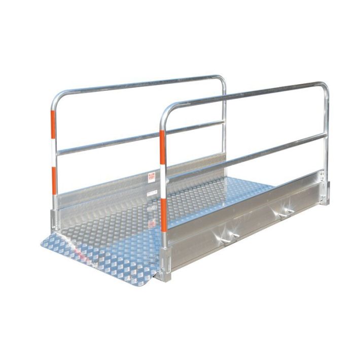 Bild von Müba Aluminium Grabenbrücke Länge: 2,20 m, Breite: 1,00 m Bild von Müba Aluminium Grabenbrücke Länge: 2,20 m, Breite: 1,00 m