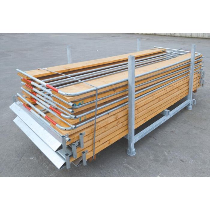 Foto von Müba Grabenbrücke m. Holzboden L = 3,14 m, B = 1,00 m Foto von Müba Grabenbrücke m. Holzboden L = 3,14 m, B = 1,00 m