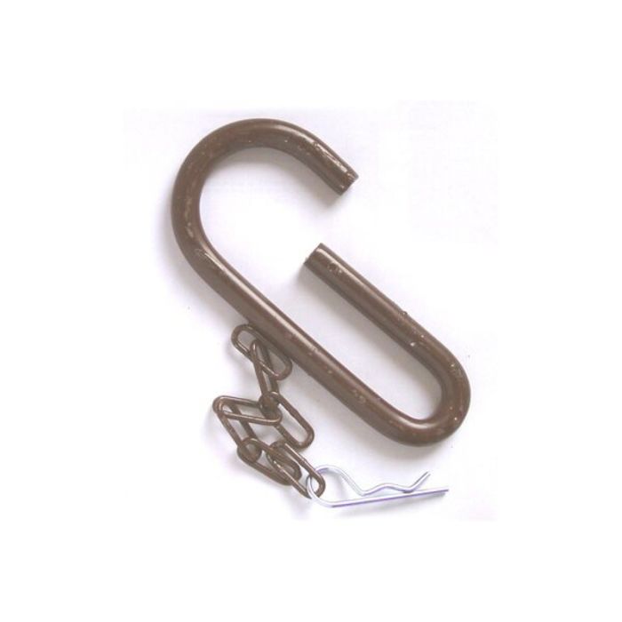 Bild von müba-G-Haken Ø14,8 mm mit Kette und Federstecker f Bild von müba-G-Haken Ø14,8 mm mit Kette und Federstecker f