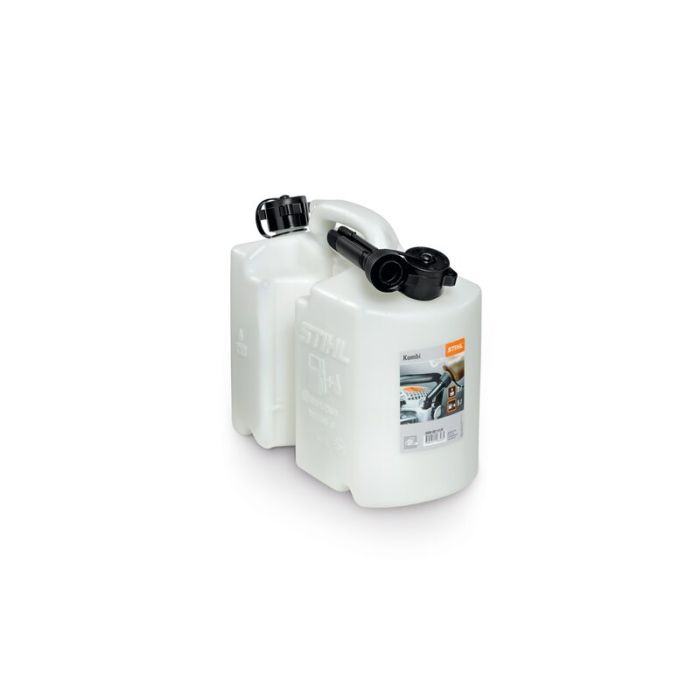 Bild von Stihl Kombikanister transparent für 5 Liter Kraftstoff und Bild von Stihl Kombikanister transparent für 5 Liter Kraftstoff und