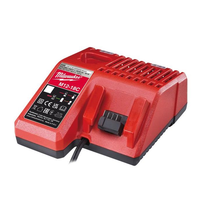 Foto von Milwaukee Ladegerät M12-18 C M12 + M14 + M18