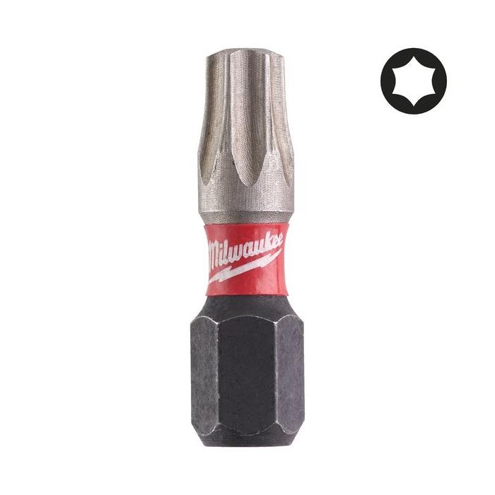 Bild von Milwaukee Shockwave Bit TX27 25 mm VPE = 2 Stück