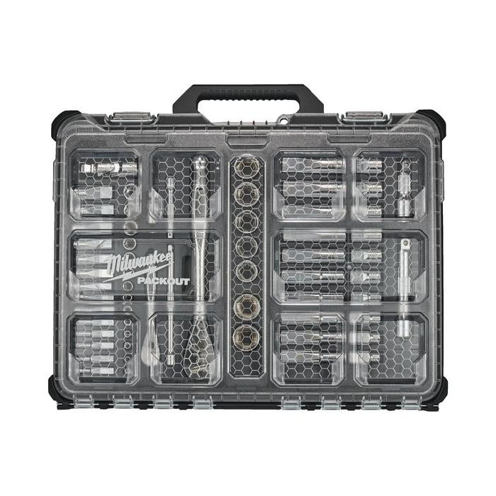 Foto von Milwaukee Ratschen- und Steckschlüsseleinsatz Set 1/4" und 1/2" metrisch und imperial