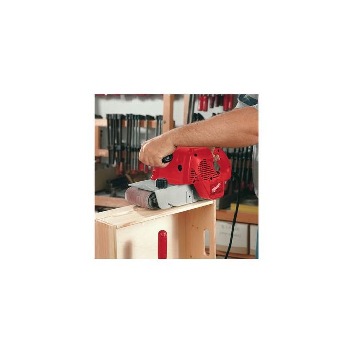 Bild von Milwaukee Bandschleifer BS 100 LE, 1.150 Watt, Schleifband 100x620 mm Bild von Milwaukee Bandschleifer BS 100 LE, 1.150 Watt, Schleifband 100x620 mm