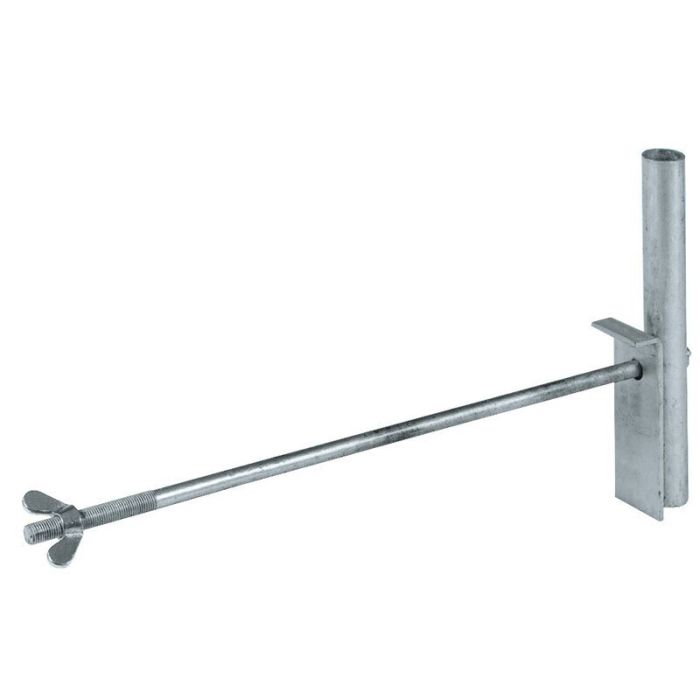 Bild von müba-Geländerhalter für zwei Aluminium-Laufstege (Breite 1,20m) Bild von müba-Geländerhalter für zwei Aluminium-Laufstege (Breite 1,20m)