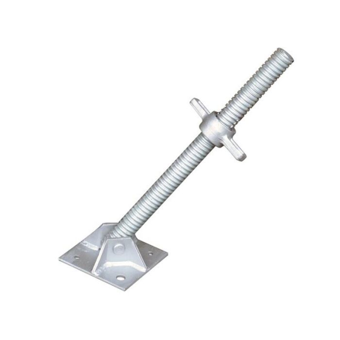 Foto von Müba Gewindefußplatte, schwenkbar 52 cm lang, 285 mm Verstellbereich Foto von Müba Gewindefußplatte, schwenkbar 52 cm lang, 285 mm Verstellbereich