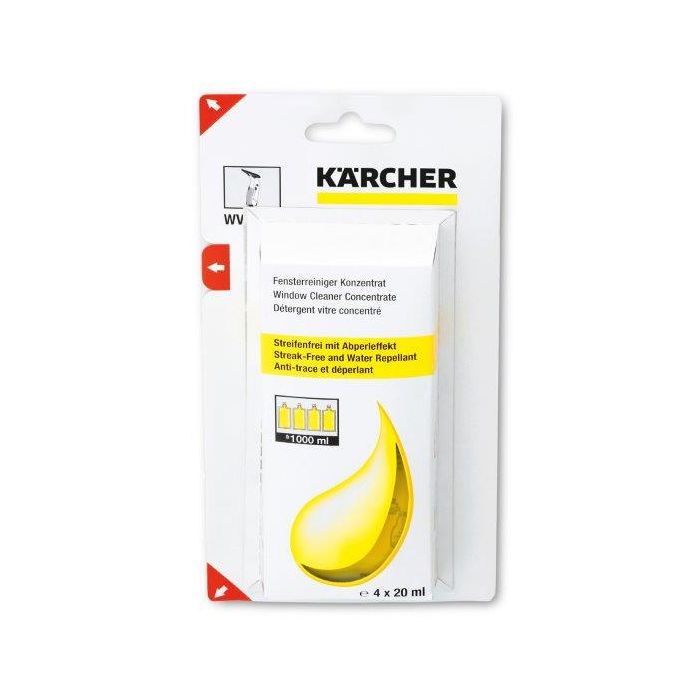 Foto von Kärcher Glasreiniger-Konzentrat RM 503, 4 x 20 ml