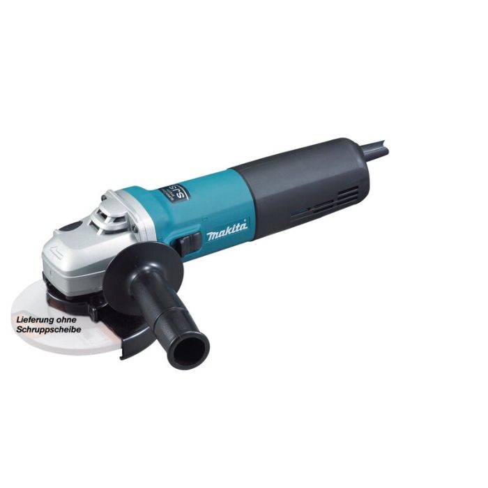 Bild von Makita Einhandwinkelschleifer 9565HRZ 1.100 Watt, Scheiben Ø125mm, Wiederanlaufschutz, Schnitttiefe