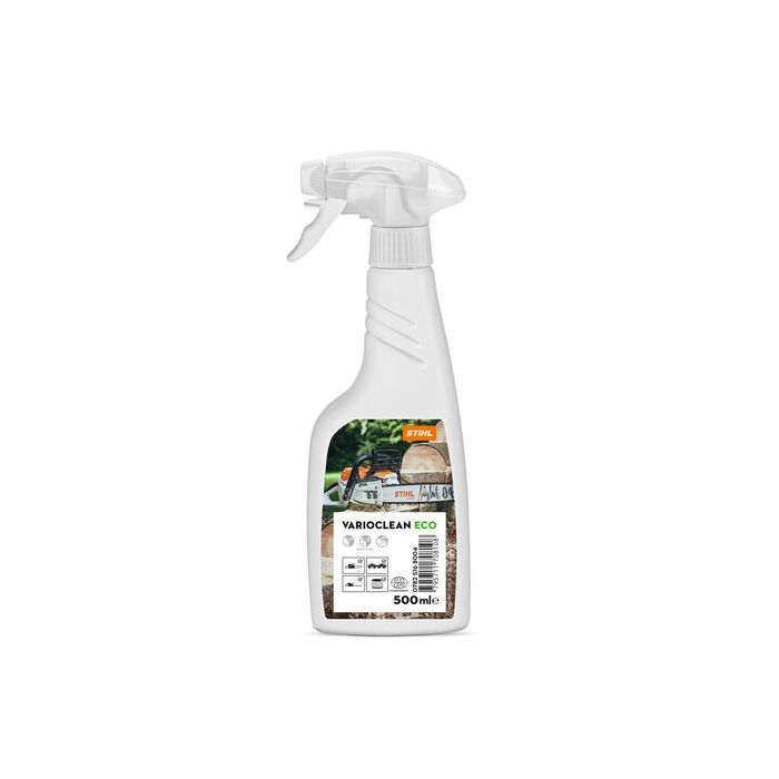 Bild von Stihl Varioclean ECO 500 ml, Sprühflasche, entfernt Öl / Bio-Öl / Harz / Schmutz / Grasflecken,