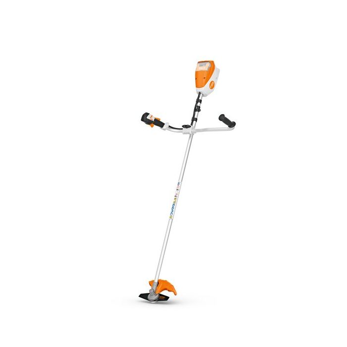 Bild von Stihl Akku-Freischneider FSA 80, ohne Akkus und Ladegerät mit Grasschneideblatt GSB 230-2